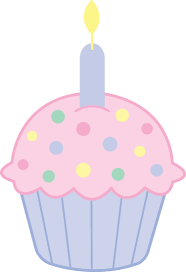 Cute Pink Birthday Cupcake Free Clip Art Birthday Cupcakes Cupcake Clipart Art Birthday