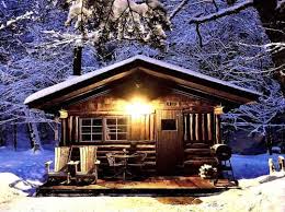 Rustic Cabin in Winter