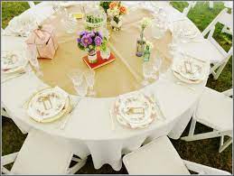 Diy Table Runners For Round Tables Table Runner Best Dinning Ideas Gallery Mqgb2bjgjx Table Mariage Ronde Decoration Table Mariage Table Mariage