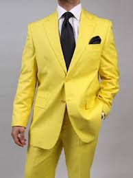 Men's mix & match suits. Mix And Match Suits Men S Two Button Yellow