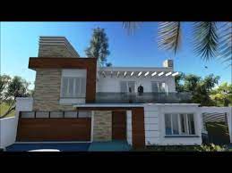 Il place un nouveau revêtement de façade pour rénover la vieille façade. Concevoir Maison Moderne Avec 2 Chambres Et 1 Suite Code 003 Youtube