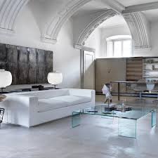 Santorini soft velvet footstool square. Neutra Coffee Table Large Transparent By Glassdomain Co Uk