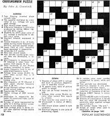 This year, your 2nd grader is expanding their critical thinking skills and beginning the foundation disclaimer: Cross Number Puzzle April 1959 Popular Electronics Rf Cafe
