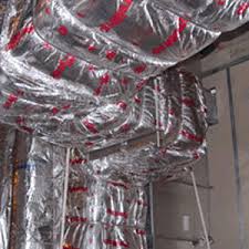 One side of the wrap has a foil vapor barrier that protects the insulation from damage. Duct Insulation Cost For Heating Cooling Systems