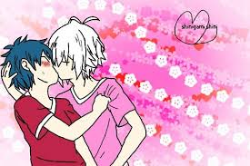 I dont own the character or the anime. Shu Kiss Valt Anime Kiss Anime Love Anime