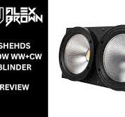 SHEHDS Blinder LED COB Light 2 Eyes 200W Cool & Warm White - Cool Warm  White / US / China by Air/Express