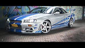 Nissan skyline gtr r34 in warehouse 02. Paul Walker S Nissan Skyline Gtr R34 2fast2furious Youtube