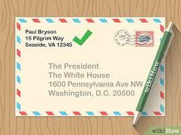 There two ways in which business letters usually start: Simple Ways To Address The President In A Letter 7 Steps