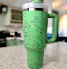 Pickles Engraved Stanley Cup and Other Generic Brands. 30oz and 40oz.