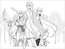 Check out coloring pages that include all the fun new frozen 2 characters and of course your classic beloved favorites like anna, elsa, olaf, and sven. Frozen 2 Elsa Show Yourself Coloring Pages Novocom Top