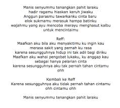 Tak pernah lepas kau dalam ingatanku tak pernah bisa aku melupakanmu ku jatuh cinta pada orang yang salah kau kekasih sahabatku. Lirik Lagu Al Ghazali Pelarian Cinta Dunia Not Angka