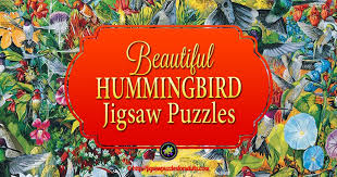 This colourful picture acts as an ode to their favourite spirit with a beautiful and vivid illustration. Hummingbird Jigsaw Puzzles Absolutely Beautiful