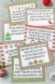 Super fun free printable scavenger hunt below! Best Ever Christmas Scavenger Hunt Play Party Plan