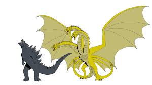 Ilojisi bo'lsa godzilla va king kong kinosini kanalga video formatida joylaselar juda zo'r bo'lardi iltimos. Size Comparison Between Godzilla And King Ghidorah By Dinosaurraptorman On Deviantart