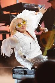 During the five decades he's spent in the spotlight, john has created a style so recognisable you can sum it up in three words: All Hail Lady Gaga We Take A Look Back At One Of The Most Divisive Wardrobes Of A Generation Lady Elton John Costume Elton John Halloween Costume