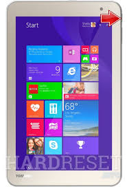 Apr 13, 2015 · it tells me to press and hold the windows button, then press the power button to unlock it. Hard Reset Toshiba Wt8 B 102 Encore 2 How To Hardreset Info