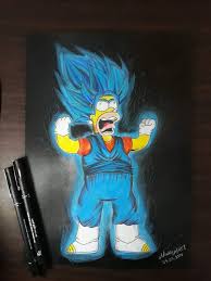Notre dame of springfield is a cathedral in springfield. Goku Blue Homer Simpson Desenhistas Do Amino Amino