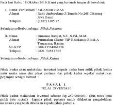 Butuh tanya jawab silahkan lanjutkan pembayaran. Contoh Surat Perjanjian Kerjasama Perusahaan Kontraktor