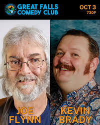 🎤 Tonight at Great Falls Comedy Club! Co-headliners Joe Flynn & Kevin  Brady take the stage, with Ann-Marie Keene and host Leonard Kimble. 📍 34  Court St, Auburn, ME 🎟️ Tickets: greatfallscomedyclub.com