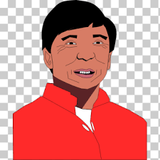 Free: Jackie Chun Master Roshi LINE ART, old man sketch transparent  background PNG clipart