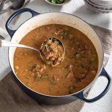 Spicy Beef Gumbo Louisiana Cookin Recipe Spicy Beef Haitian Food Recipes Gumbo Recipe