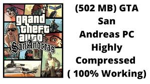 Your email address will not be published. 502 Mb Gta San Andreas Pc Highly Compressed 100 Working