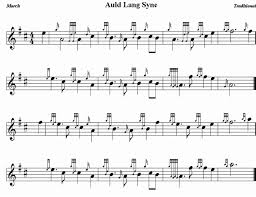 Auld Lang Syne Sheet Music For Different Instruments Bagpipe Music Sheet Music Auld Lang Syne Lyrics