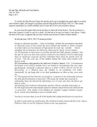 Adoption Reference Letter Custody Agreement Letter To Judge Custody