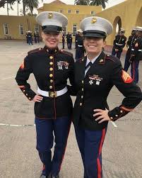 Beautiful Ladies Taylor Lovelady B Gwinn Usmc Marinecorpsbeauties Female Marines Military Women Army Women