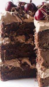 Chocolate Cherry Amaretto Cake The Cake Merchant Recipe Chocolate Desserts Amaretto Cake No Bake Cake