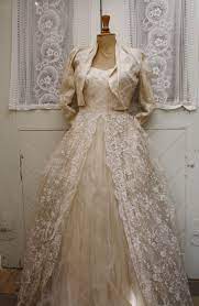 Pin By Lily Pond On Antique Fabrics Lace Haberdashery French Wedding Dress Dresses Wedding Dresses