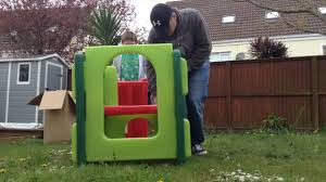 Little tikes rocky mountain river race inflatable water slide. Building Little Tikes Slide Youtube