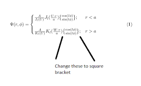 Square Bracket Math Mode Tex Latex Stack Exchange
