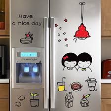 Wall art sticker beauty lashes design women wall art home fashion decorations. Wall Sticker Kitchen Cupboard Restaurant Decoration Wallpaper Stickers Waterproof Refrigerator Sticker Personality Remove C 35x50cm 14x20inch Buy Online In Saint Vincent And The Grenadines At Saintvincent Desertcart Com Productid 53983299