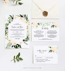Notice that our guests are accepting the invitation to the reception. Invitations Invitation Rsvp Editable Greenery Wedding Invitation Bundle Instant Download And Detail Card Paper Party Supplies