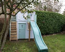 707 smart wooden toy plans you can do yourself. Childrens Wooden Play Castle With Slide Castles The Playhouse Company
