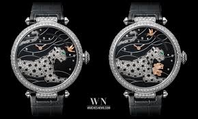 Disponible dans différentes déclinaisons, la montre panthère rejoint le clan des montres cartier incontournables, comme la. Cartier Pantheres Et Colibri Wristwatch