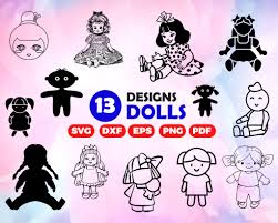 Download Dolls Svg Doll Svg Doll Clipart Hand Drawn Toys Svg Baby Svg Cli Clipartic