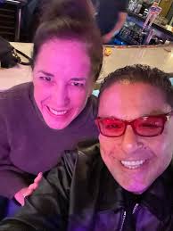 Just met Heather a new friend and fan at a comedy show in Brooklyn! She  says I had her in stitches! That's the greatest compliment a comic can hear  after their set!