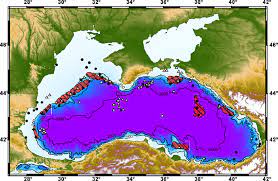 The maps in the map collections materials were either published prior to 1922, produced by the united states government, or both (see catalogue records that accompany each map for information regarding date of publication and source). Map Of Gas And Fluid Discharge In The Black Sea Triangles And Dots Download Scientific Diagram