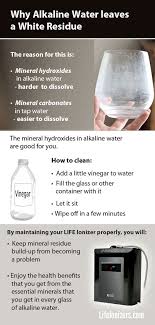 Why Alkaline Water Leaves A White Residue Benefits Of Alkaline Water Alkaline Water Kangen Water Benefits Alkaline Water Benefits