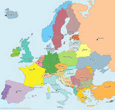 Vielleicht wird das ein oder andere land einmal ein urlaubsziel. Die Untenstehende Tabelle Zeigt Die Ubersicht Mit Einigen Statistischen Daten Land Anzahl Der Einwohner Landkarte Europa Europa Schule Landkarte Deutschland