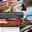Amazon.com: Piano Tuning Kit Professional Wrench Hammer Rubber ...