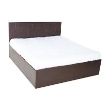 Do you assume king size platform beds with drawers appears nice? Buy Squadro King Size Bed With Storage In Cinnamon Godrej Interio