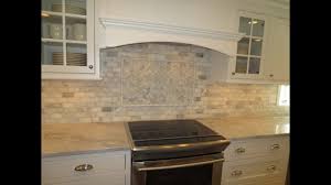 Any type of stone tile can be turned into a tumbled stone tile. Marble Subway Tile Kitchen Backsplash With Feature Time Lapse Youtube