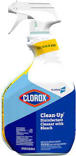Here's a few tips on how to clean with bleach in the bathroom. Clorox Clean Up Commercial Disinfectant Spray With Bleach Germicidical Cleaner Spray Disinfectant Bleach Spray Epa Registered Disinfectant