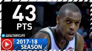 Middleton is a late blooming prospect with solid size for a sf at 6'7 210, and he's still growing into his body…silky. Khris Middleton Full Highlights Vs Hornets 2017 11 01 Career High 43 Pts 7 Ast Youtube