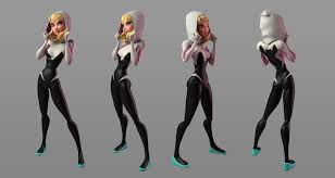 Artstation Spidergwen Itay Schlesinger Character Modeling Character Illustration Character Art