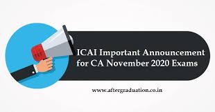 Virtual icitss course by thiruvananthapuram icai. Icai Announcement Regarding Ca November 2020 Examinations In The Wake Of Bihar And Other Elections Aftergraduation