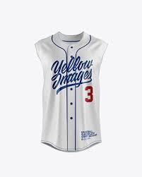 Baseball Sleeveless Shirt Mockup Front View In Apparel Mockups On Yellow Images Object Mockups Shirt Mockup Clothing Mockup Design Mockup Free
